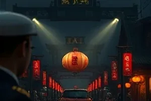 第七次日落封面，天台栏杆与第七次落日